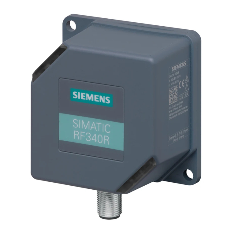 Siemens SIMATIC RF300 System manual