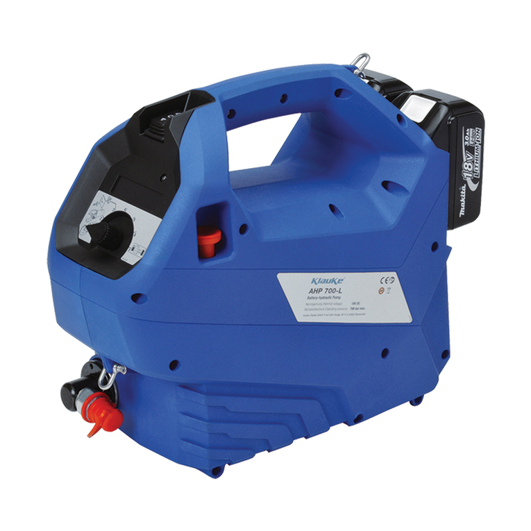 Emerson Klauke AHP 700-L instruction manual