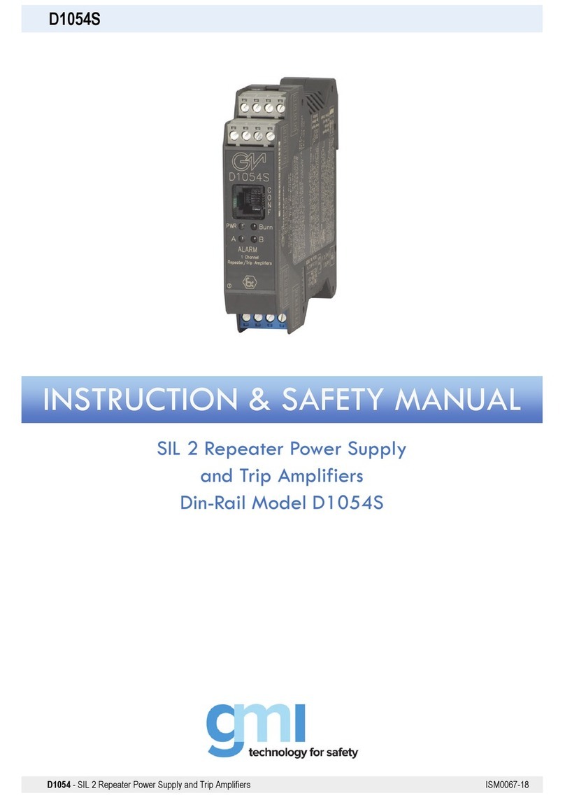 GMI D1054S Instruction & safety manual