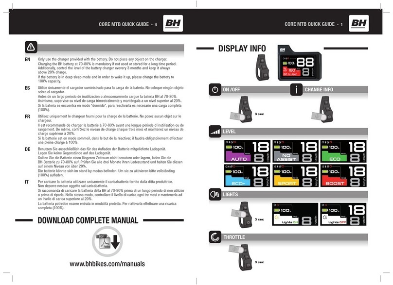 BH Core MTB quick guide