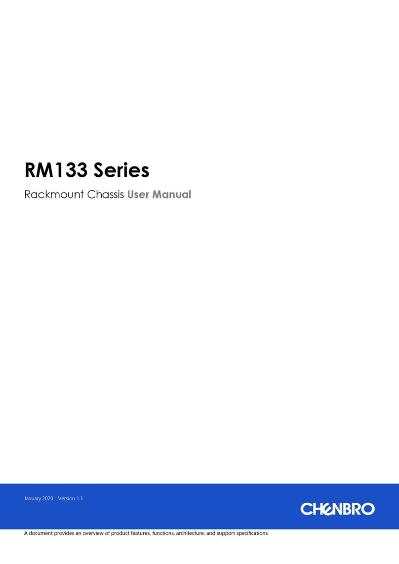 Chenbro RM133 Series user manual