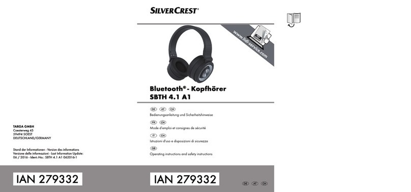 Silvercrest SBTH 4.1 A1 Product information sheet