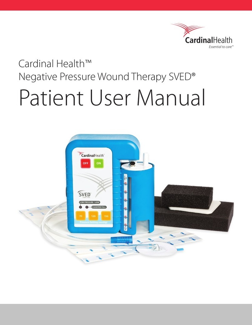 Cardinal Health SVED NPWT Patient User Manual