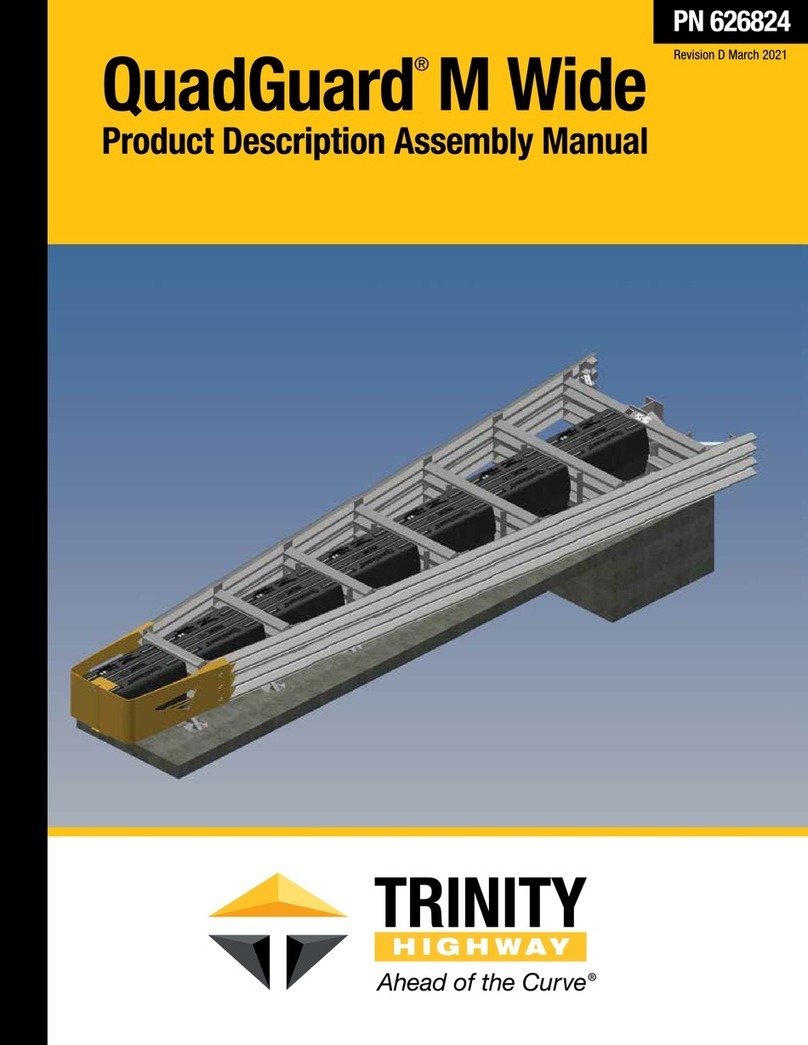 Trinity Highway QuadGuard M Wide Product Description Assembly Manual Trinity Highway QuadGuard M Wide Product Description Assembly Manual