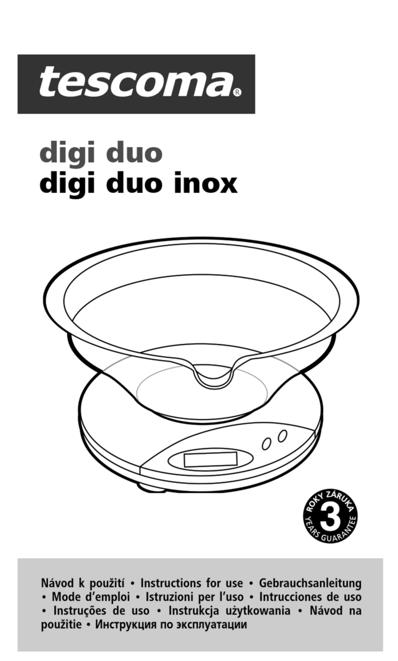 Tescoma digi duo Instructions for use