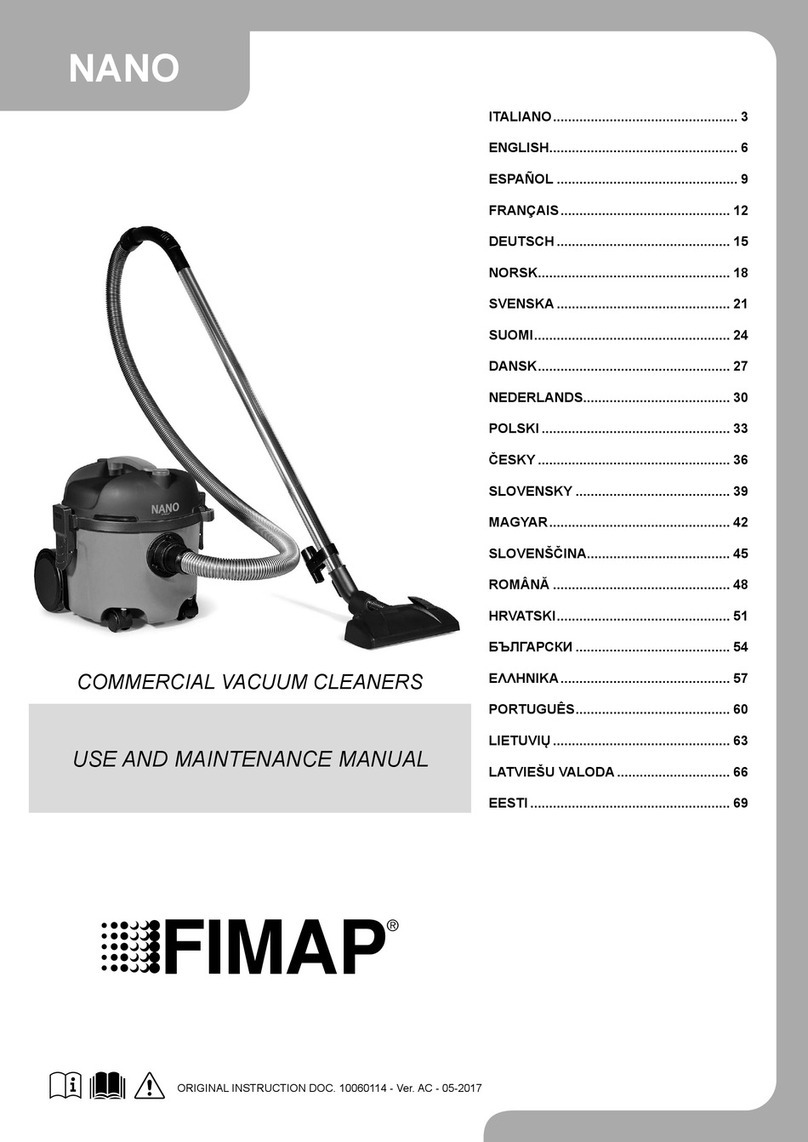 Fimap NANO 230V User manual Fimap NANO 230V User manual