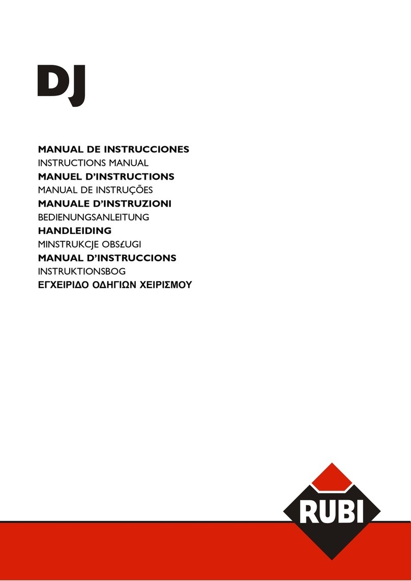 Rubi DJ Series instruction manual