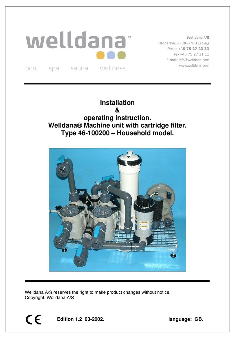 welldana 46-100200 Installation & operating instruction