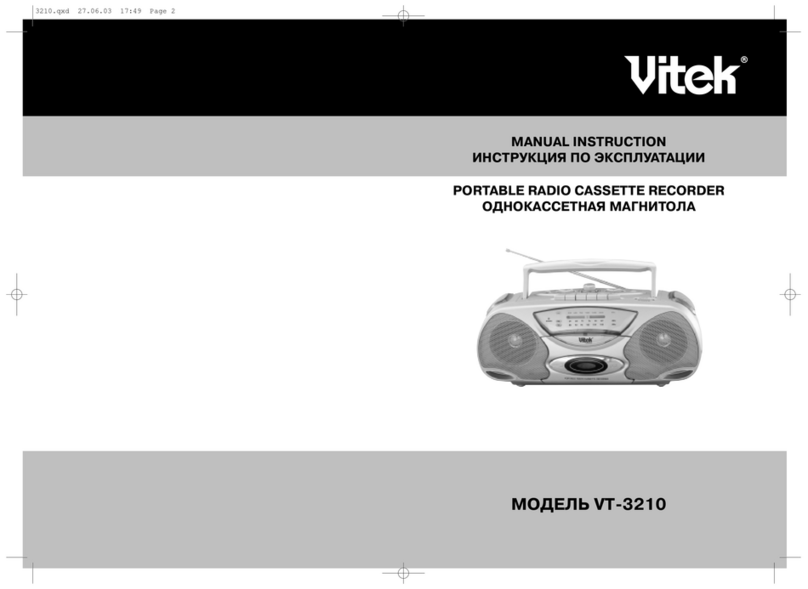 Vitek VT-3210 Manual instruction