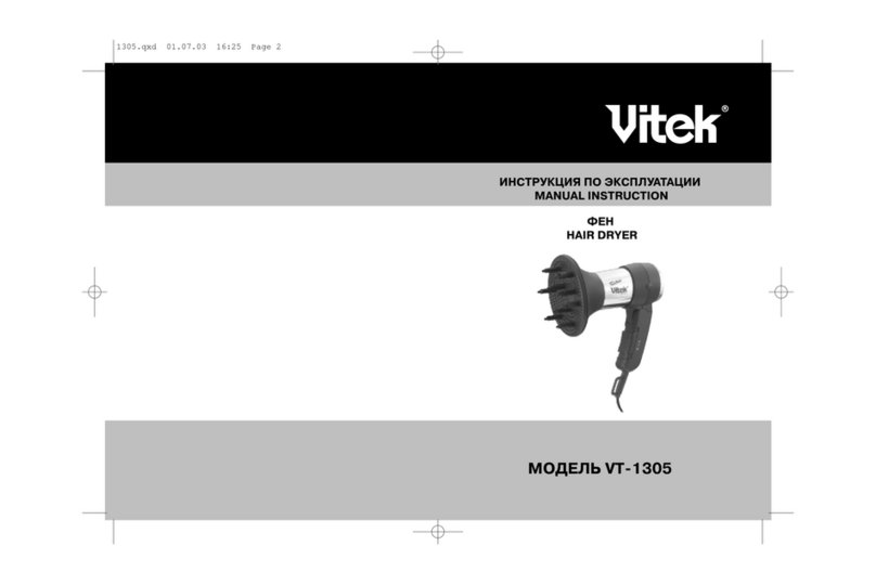 Vitek VT-1305 User manual
