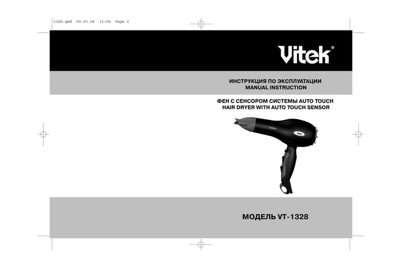 Vitek VT-1328 Manual instruction