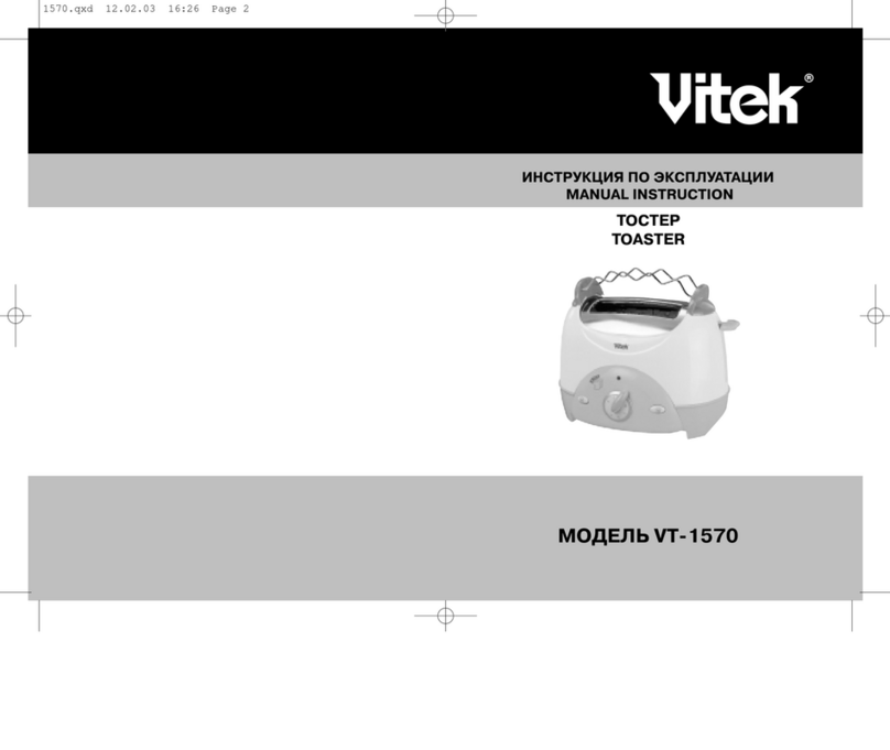 Vitek VT-1570 Manual instruction