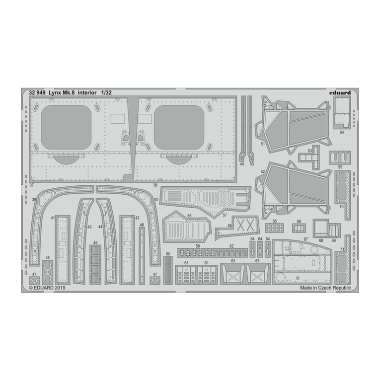 Eduard Lynx Mk.8 interior quick start guide