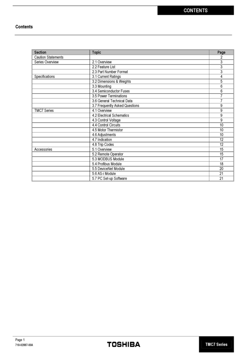 Toshiba TMC7 Series User manual