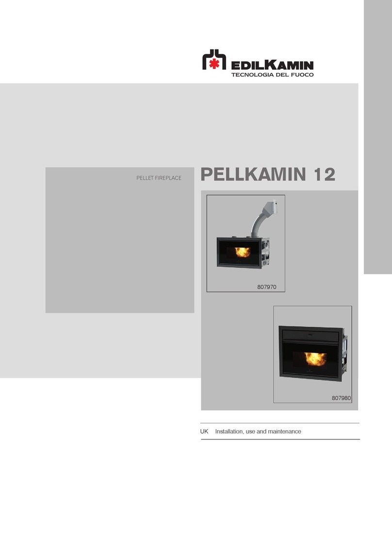 EdilKamin PELLKAMIN 12 Installation, use and maintenance