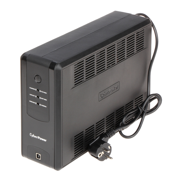 CyberPower UT1050EG quick start guide