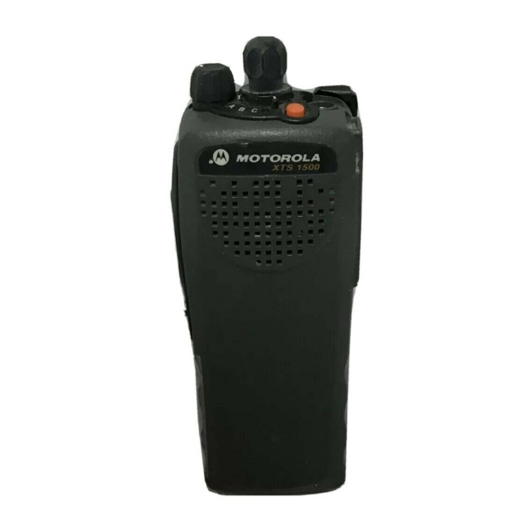 Motorola ASTRO XTS 1500 User manual