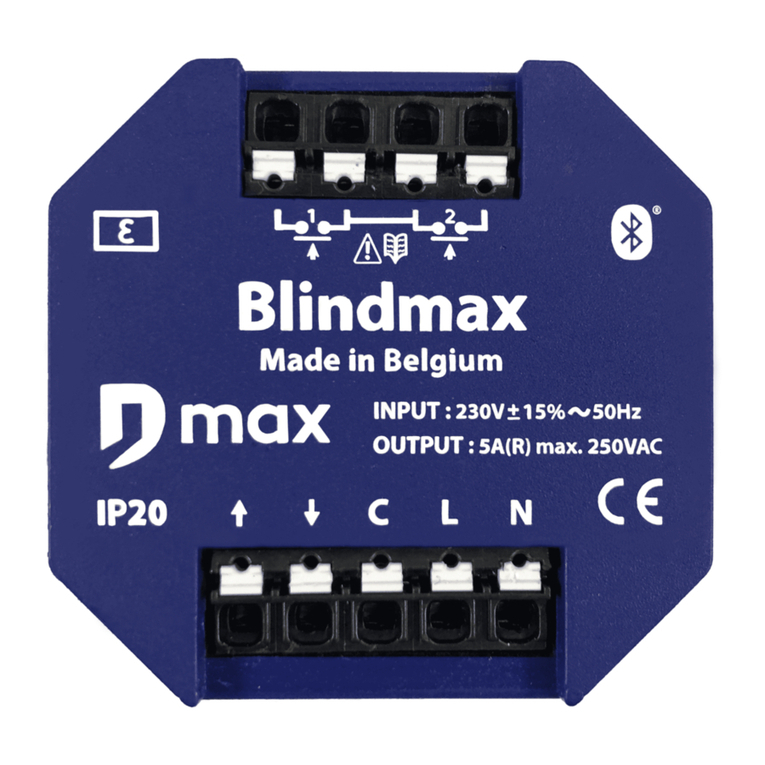 Domintell D Max Blindmax BLE User manual