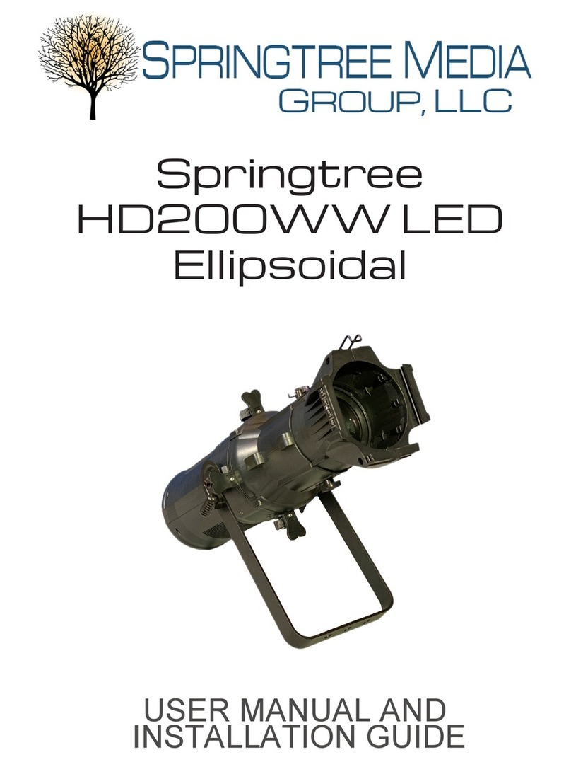 Springtree HD200WW LED User manual