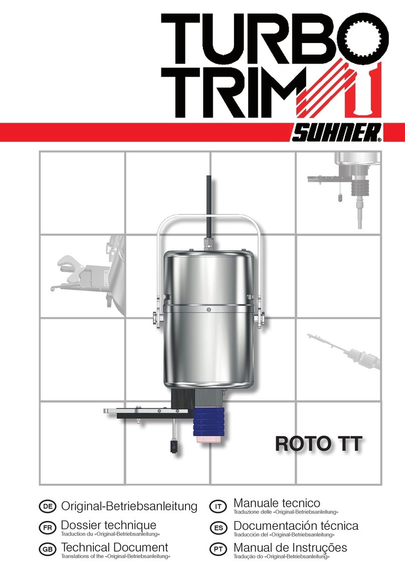 SUHNER Turbo Trim ROTO TT Technical manual