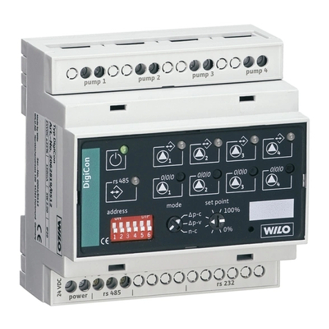 Wilo Control DigiCon User manual