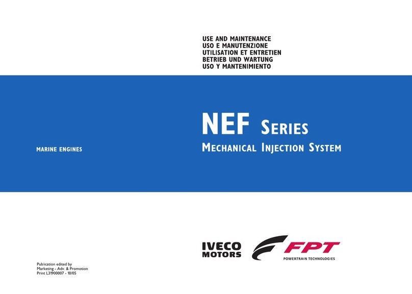 Iveco Motors NEF Series Use and maintenance