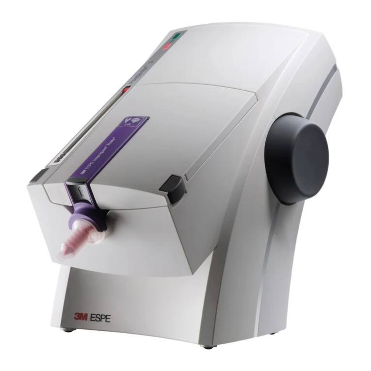 3M ESPE Pentamix 3 operating instructions