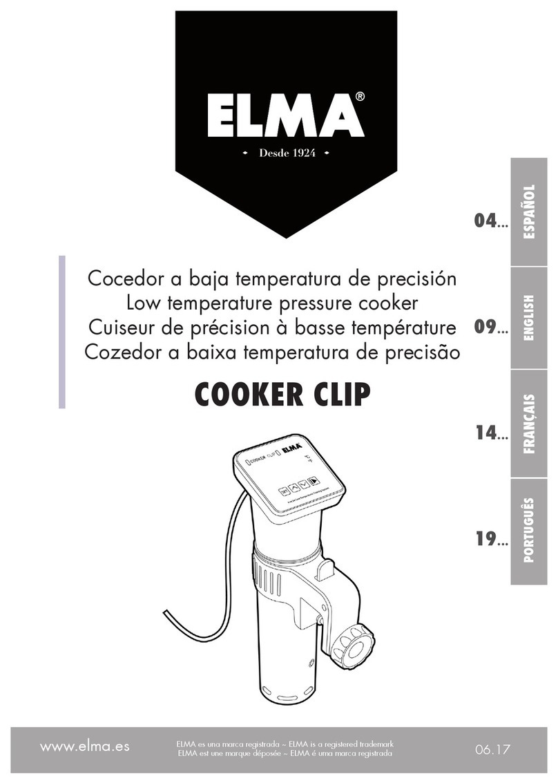 Elma COOKER CLIP manual