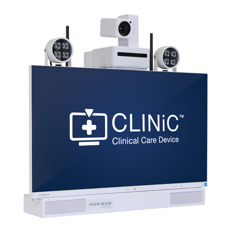 Iron Bow vCLINiC CLINiC-VC-10XIR-A01 User manual