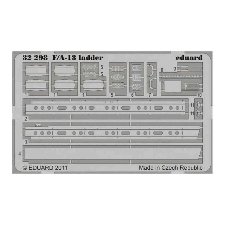 Eduard F/A-18 ladder User manual