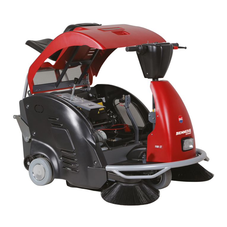 BIEMMEDUE Dusty 1100 ET Use and maintenance manual