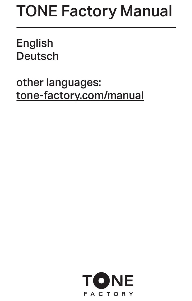 Tone CE 20 manual