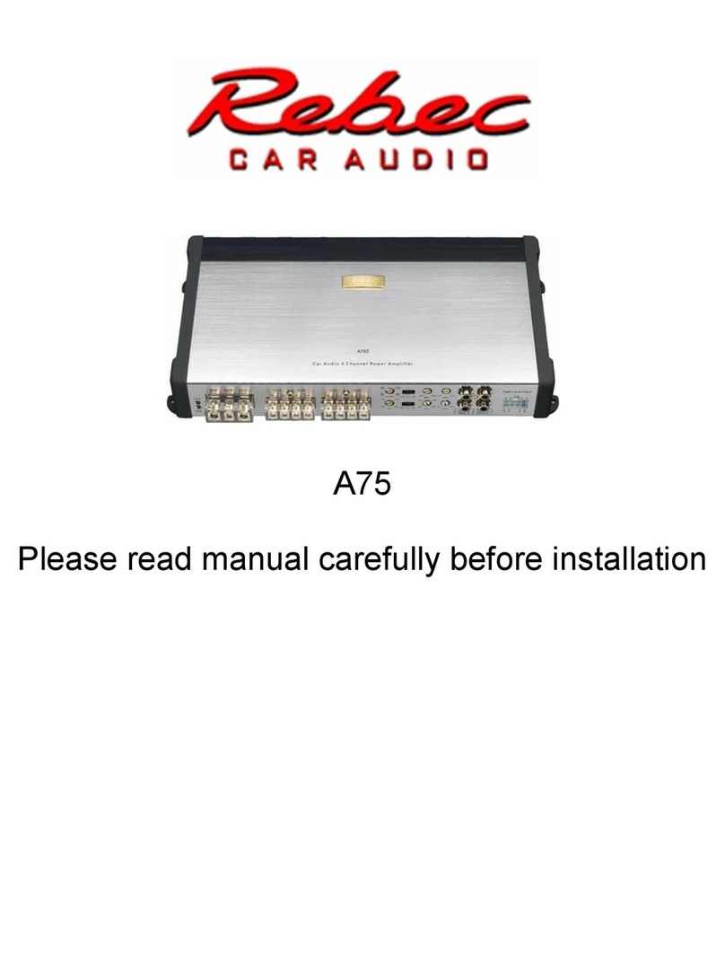 Rebec A75 manual