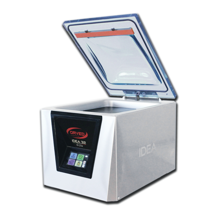 Orved IDEA 30 User and maintenance manual