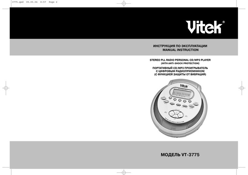Vitek VT-3775 Manual instruction