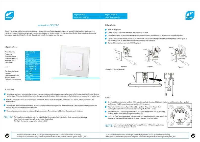 B-Link Detect–S quick start guide