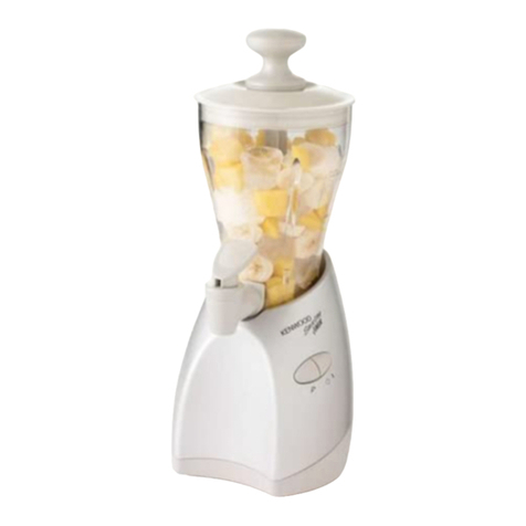 Kenwood Smoothie Junior Quick guide