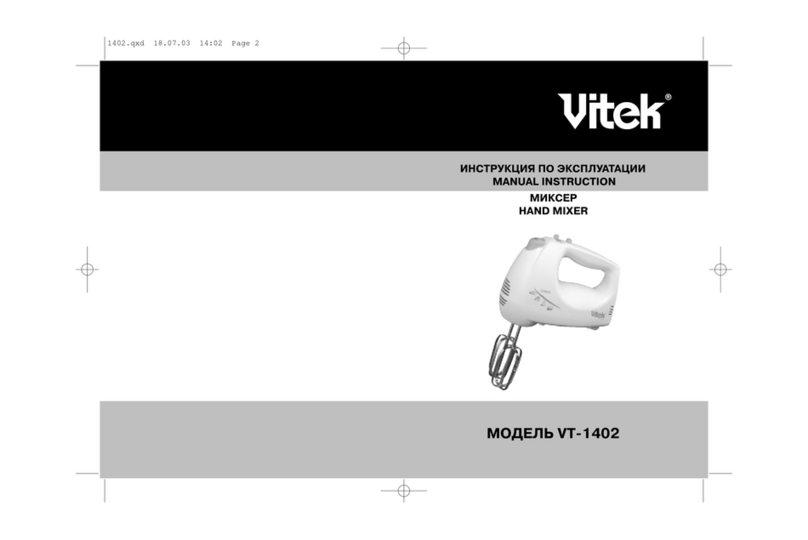 Vitek VT-1402 Manual instruction