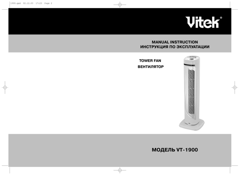 Vitek VT-1900 Manual instruction