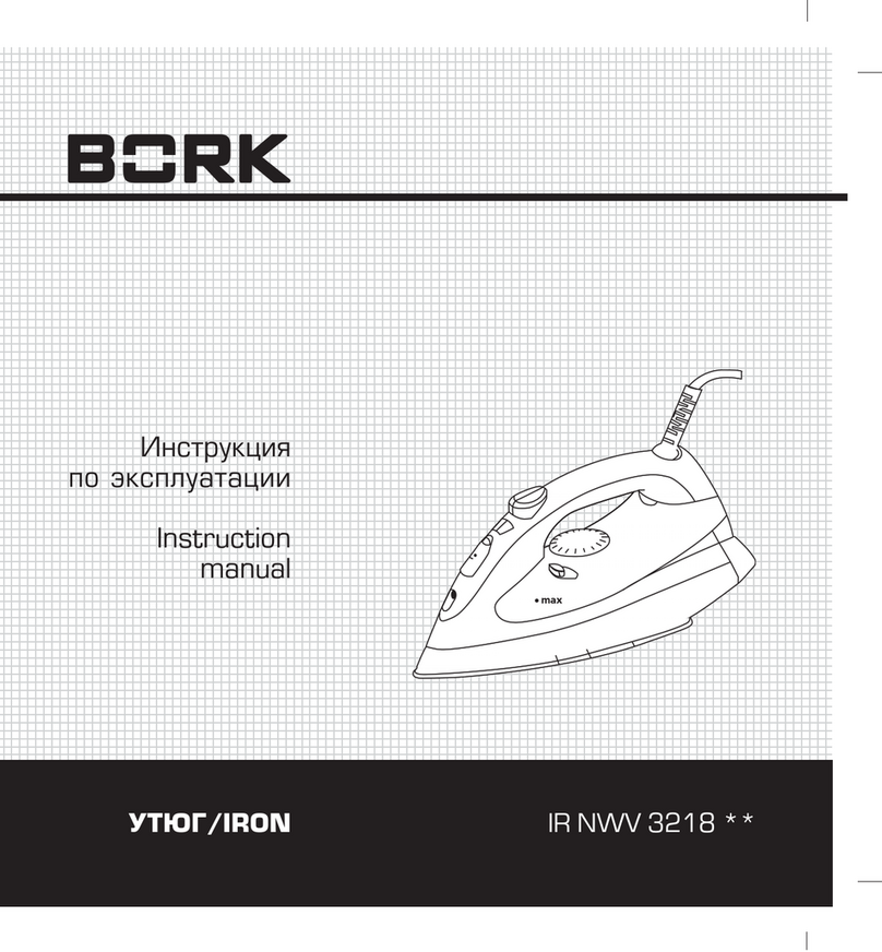 BORK IR NWV 3218 Series instruction manual