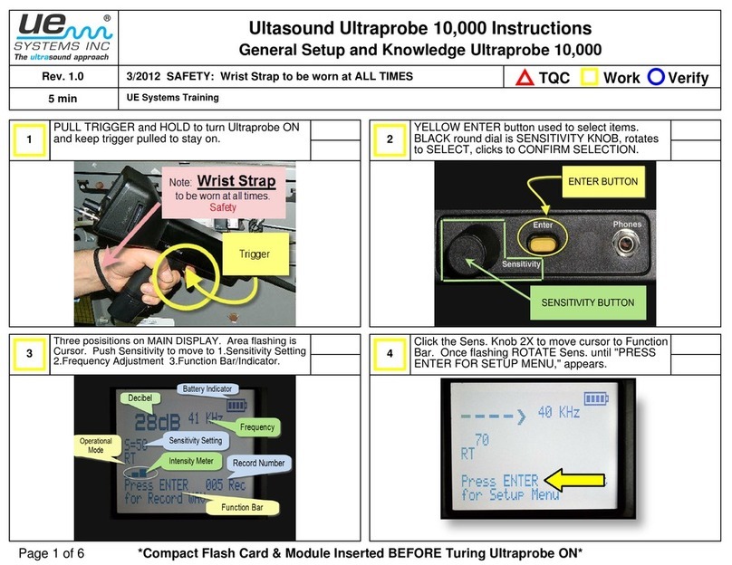 UE Systems ULTRAPROBE 10000 Manual