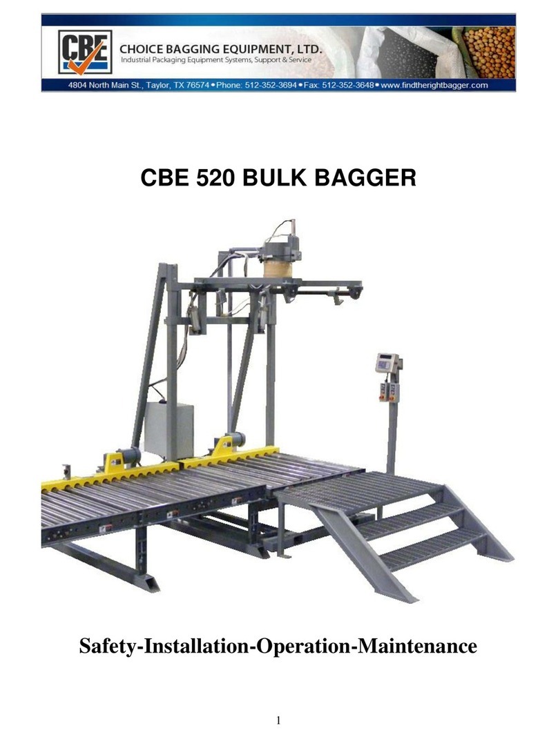 CBE 520 Safety, Installation, Operation, Maintenance