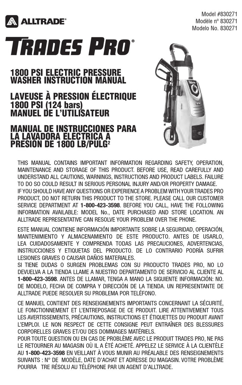AllTrade Trades Pro 830271 instruction manual