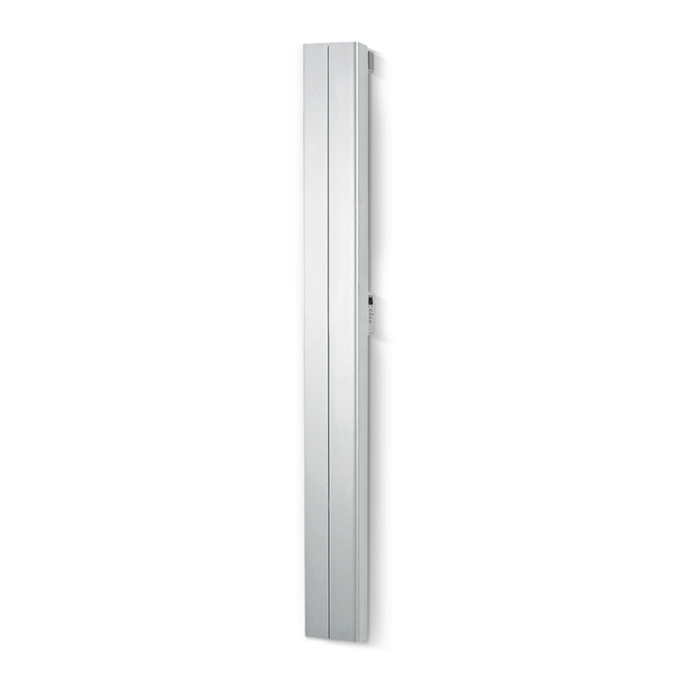 Rointe Palaos 1000RAD Installation instruction guide