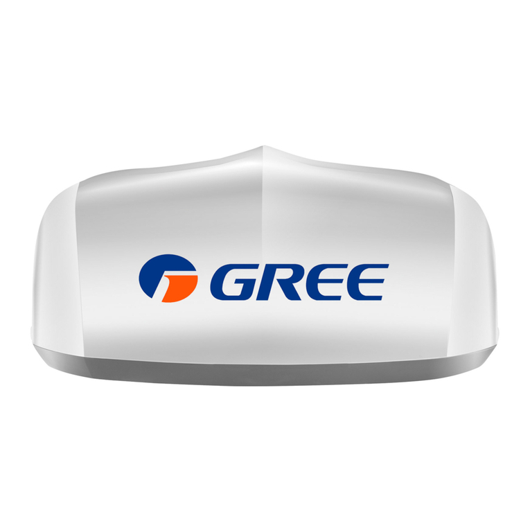 Gree GRH085DA-K3NA1A User manual