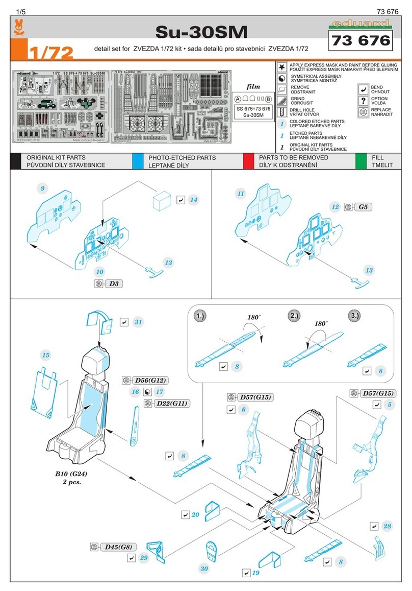 Eduard Su-30SM manual