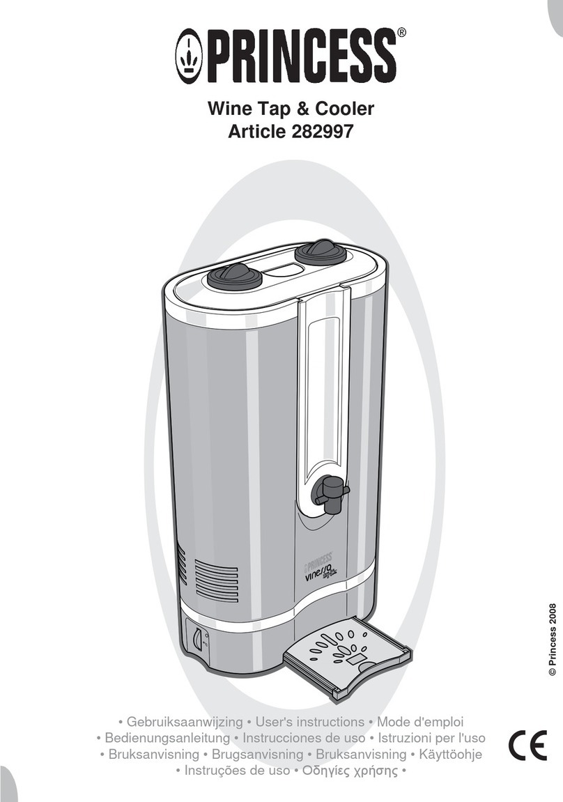 Princess 282997 User manual