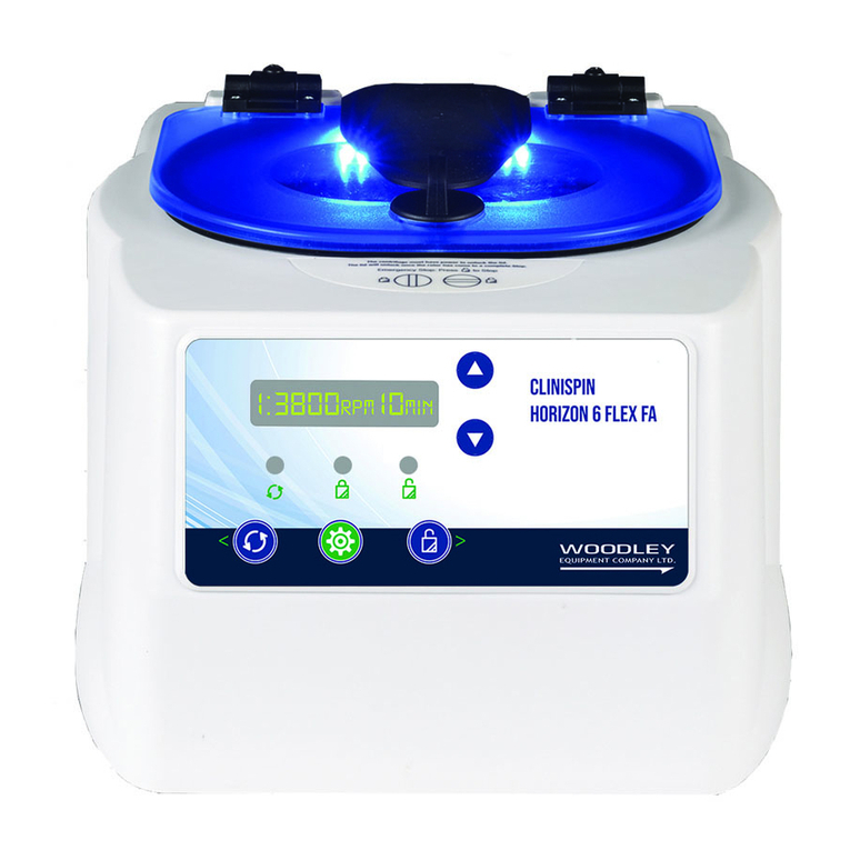 Woodley Clinispin Horizon 6 Flex User manual