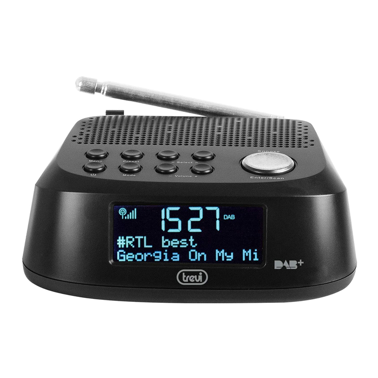 Trevi RC 80D4 DAB user guide
