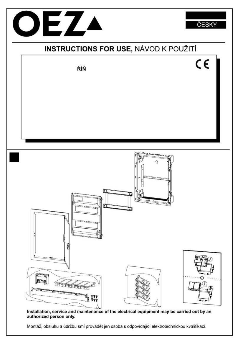 OEZ DISTRI RZA-Z-1S14 Instructions for use